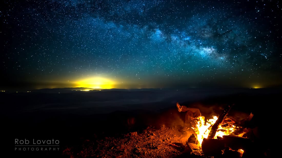 Telescope-Peak-Death-Valley-National-Park-Night-Sky-Fire-Rob-Lavato-barebackpacking