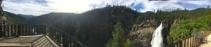 Feather Falls Observation Deck Pano May 2017 barebackpacking
