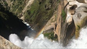 Feather Falls Top of Falls May 2017 barebackpacking