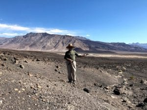 Ken_Holding_Lower_Springs_On_Raven's_Nest_Day_Hike_Saline_Valley_Hot_Springs_Barebackpacking