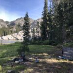 First Campsite Tahoe National Forest Five Lakes Basin