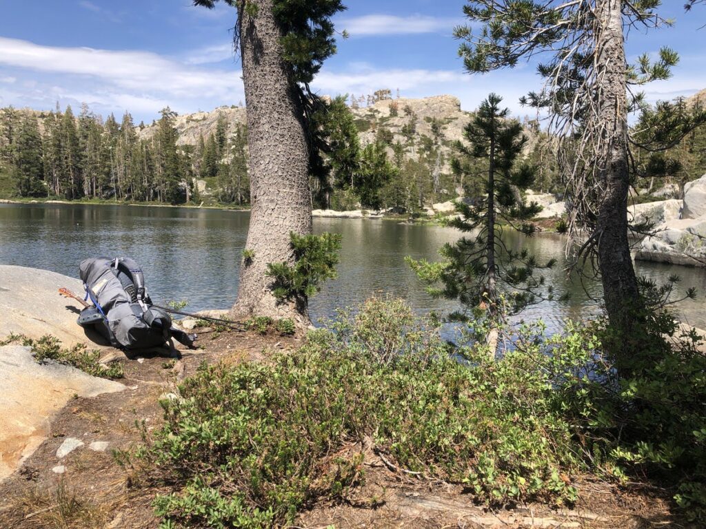 Five Lakes Basin Tahoe National Forest I needed water now